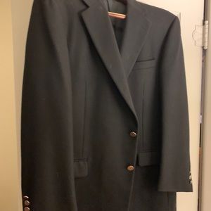 Hickey Freeman, Black Sport Coat,
